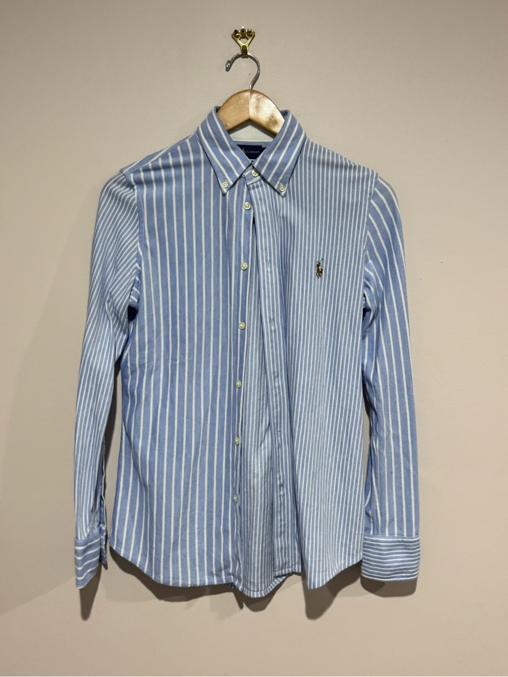 Mens Ralph Lauren Knit Oxford  Sz Medium